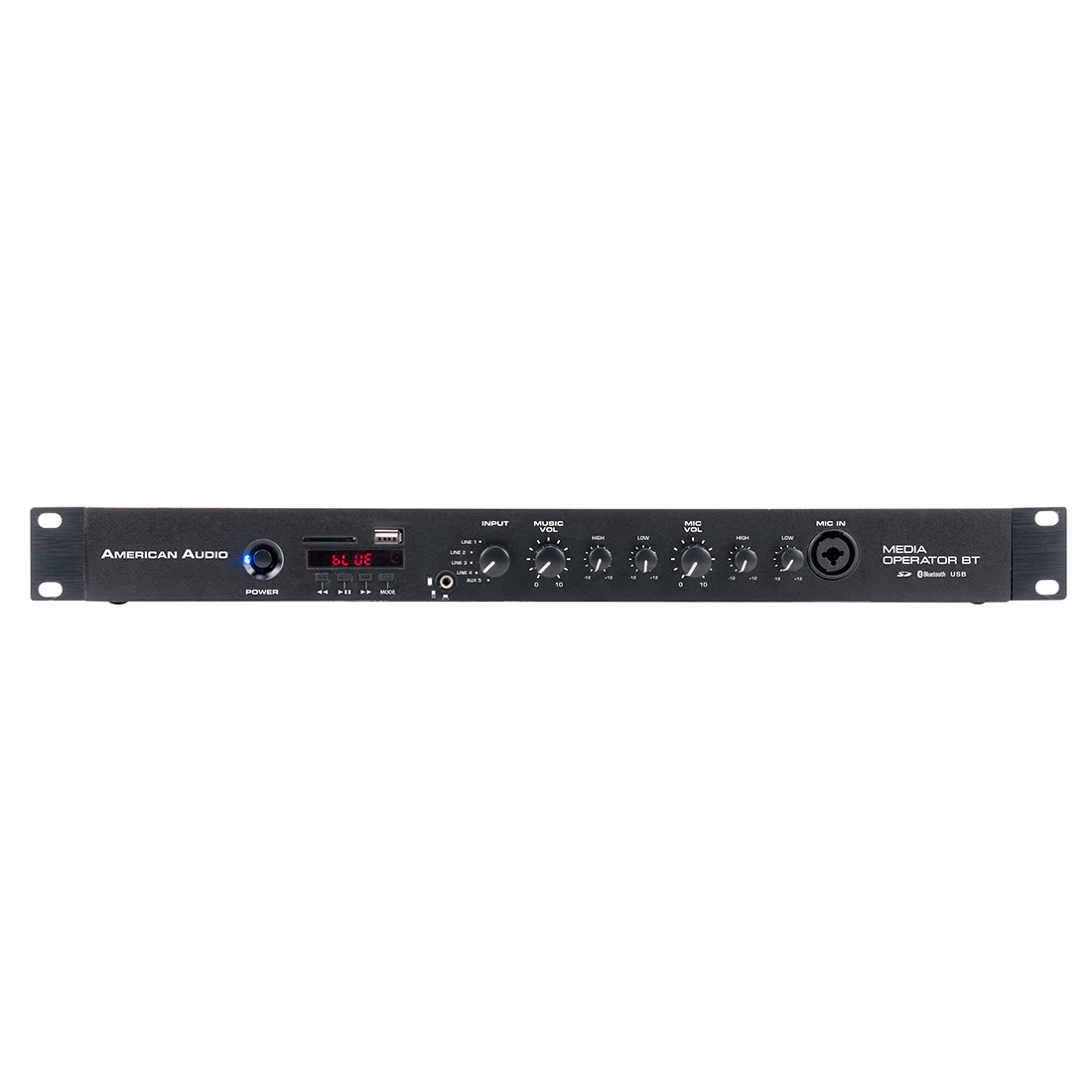 American Audio Media Operator BT – installasjonsmediespiller med Bluetooth