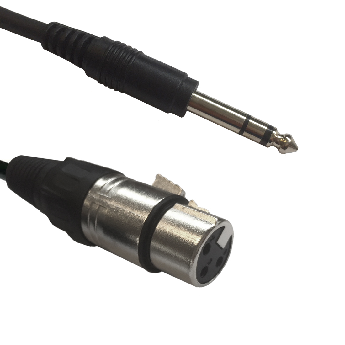 Accu Cable AC-XF-J6S/1,5 XLR female/6,3 Jack Stereo – lydadapter