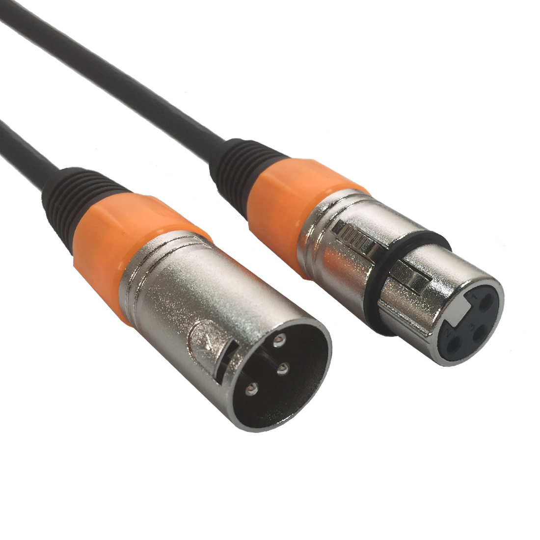 Accu Cable AC-XMXF/1 microphone cable XLR/XLR 1m – profesjonell XLR-lydkabel