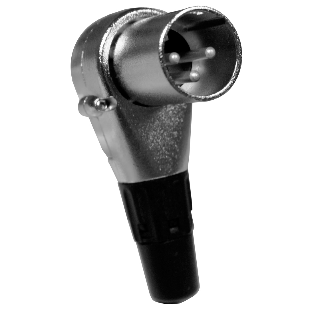 Accu Cable AC-C-XM-90 90° XLR Stecker male – kabelkontakt for lydsignal