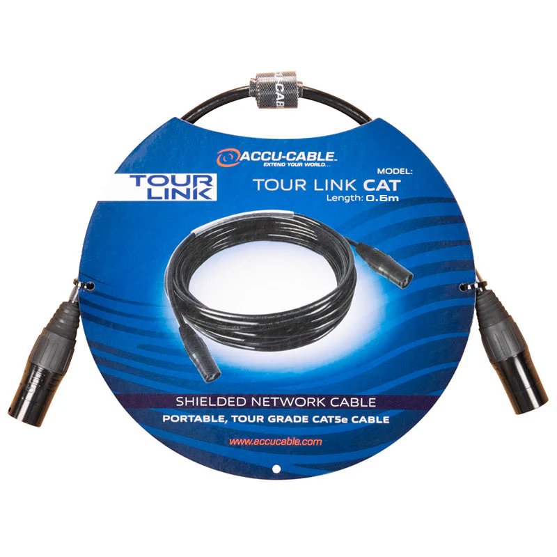 Accu Cable Tour Link CAT 0.5m – turnégradert nettverkskabel
