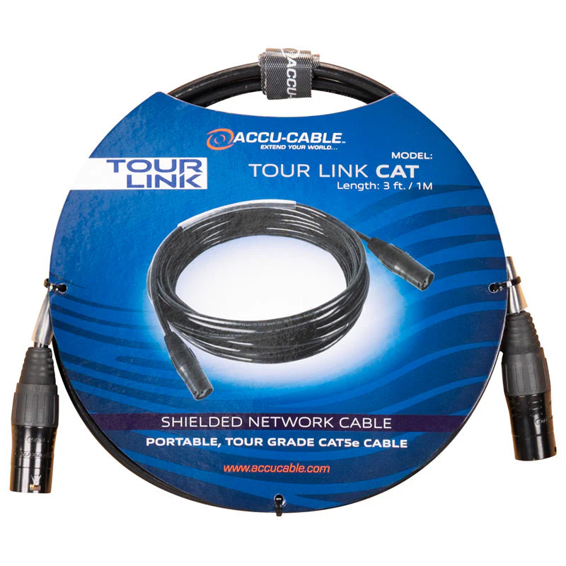 Accu Cable Tour Link CAT 1m – turnégradert nettverkskabel
