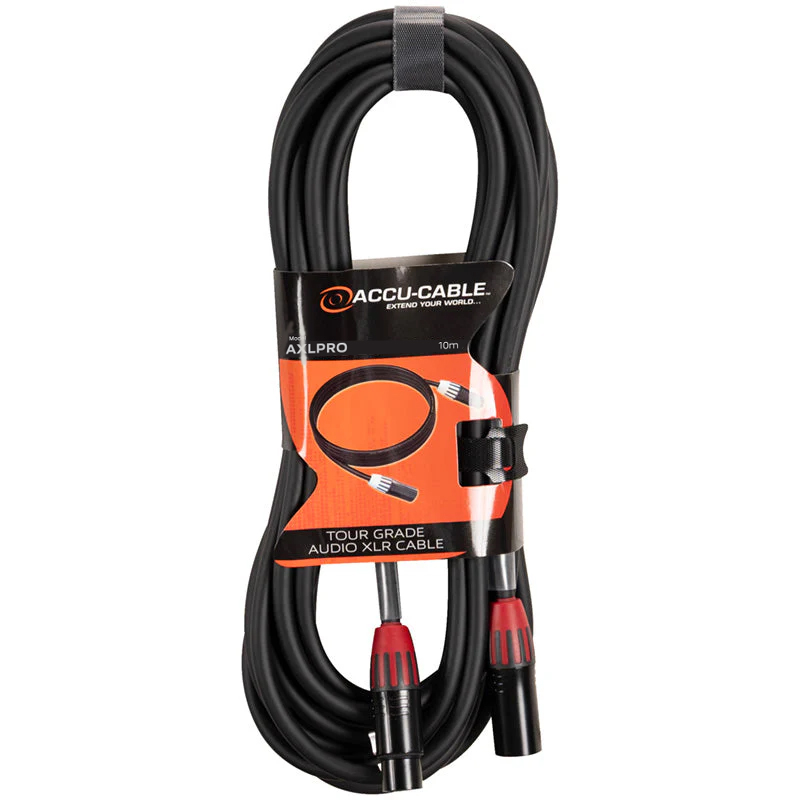 Accu Cable AXLPRO 10m – profesjonell XLR-lydkabel