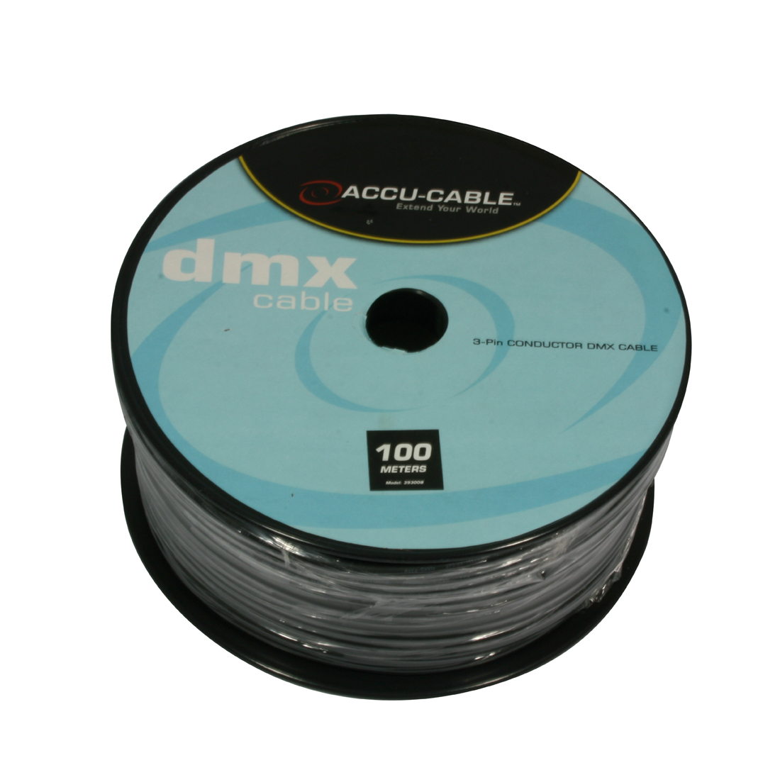 Accu Cable AC-DMX3/100R DMX cable on Roll 3 cond – 3-pins DMX-kabel