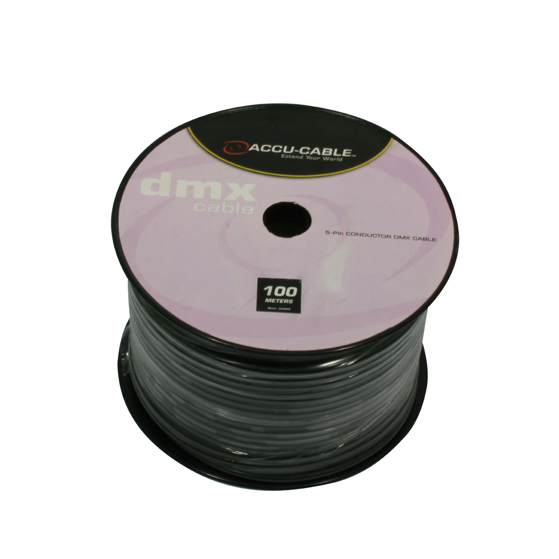 Accu Cable AC-DMX5/100R DMX cable on Roll 5 100m – 5-pins DMX-kabel