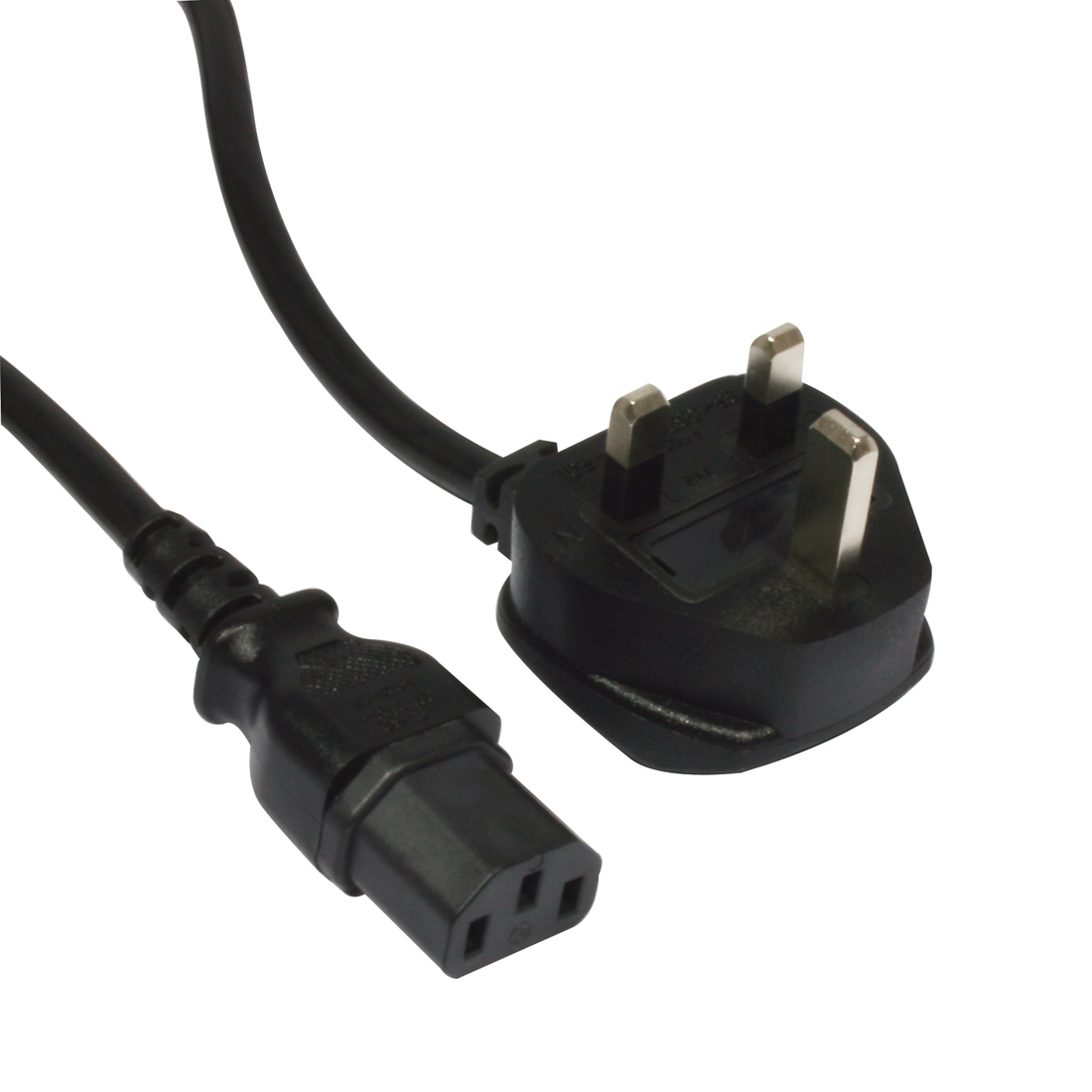 Accu Cable AC-UK-IEC-1/1,5 UK main cord IEC, 10A – nett-/IEC-strømkabel