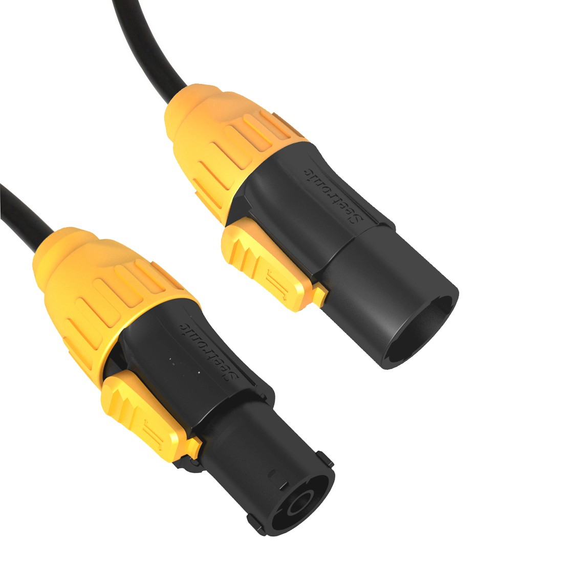 Accu Cable PLC IP65 Locking Power link 0,5m – IP65 locking power linkkabel