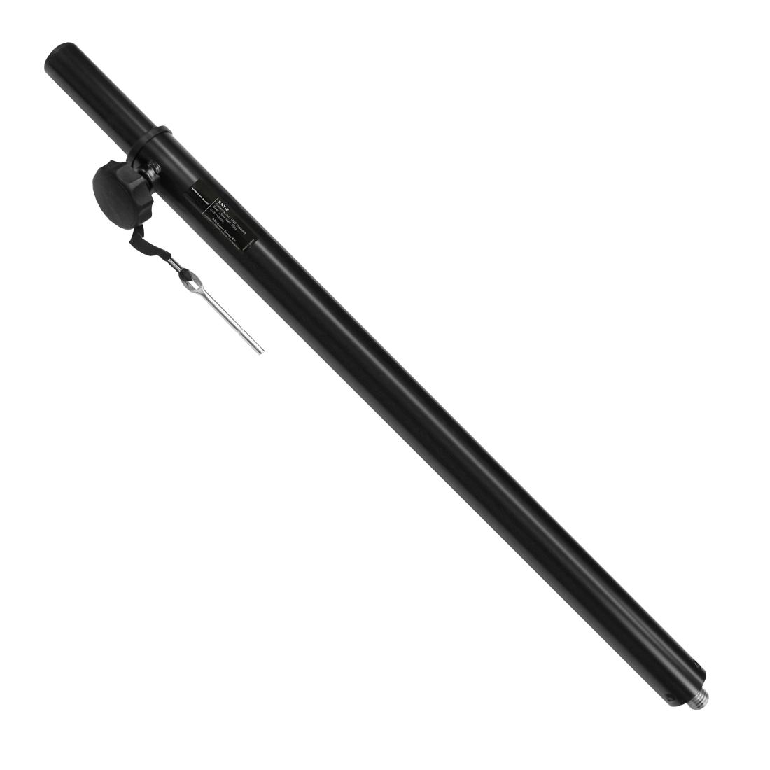 American Audio SAT-2 distance rod 35mm, M20 steel, 30kg – justerbar høyttalerstang