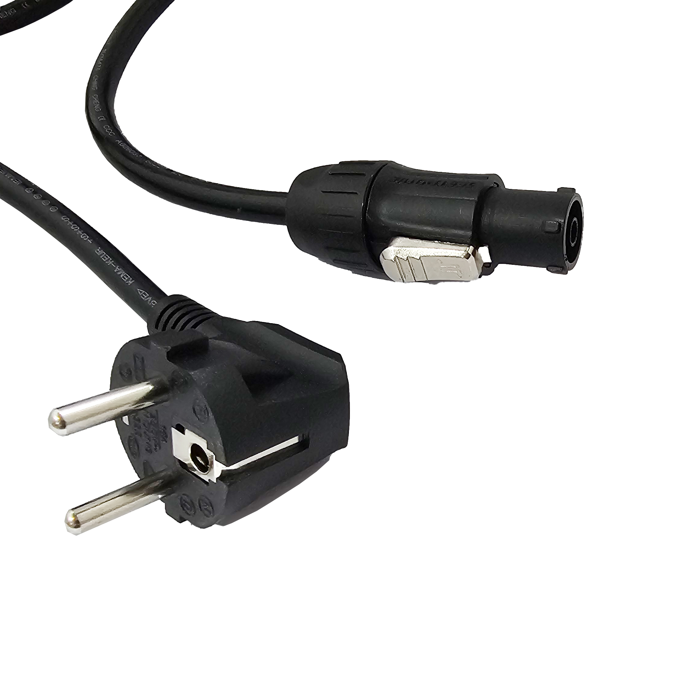 Accu Cable MPC IP65 Locking Power - CEE 7/7 5m – IP65 locking power hovedkabel