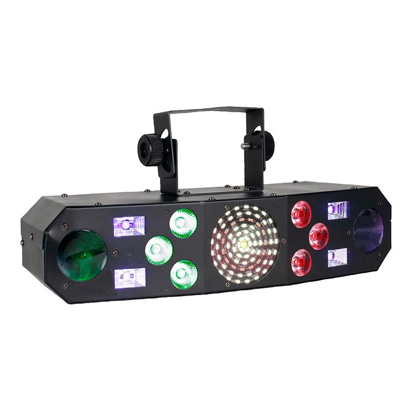 Eliminator Furious Five RG – kombinert DJ- og lyseffekt