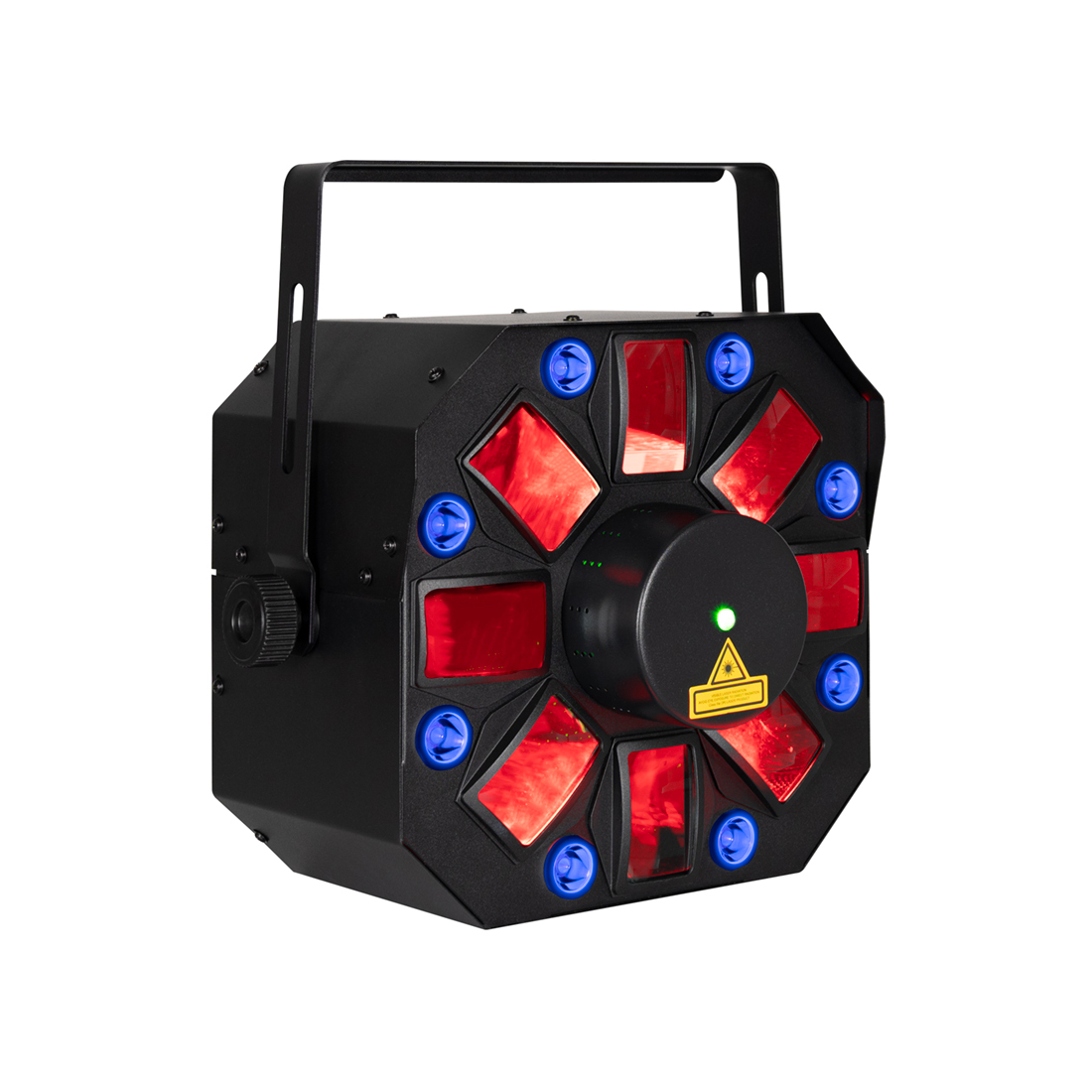 Eliminator Furious Three RG UV – kombinert DJ- og lyseffekt