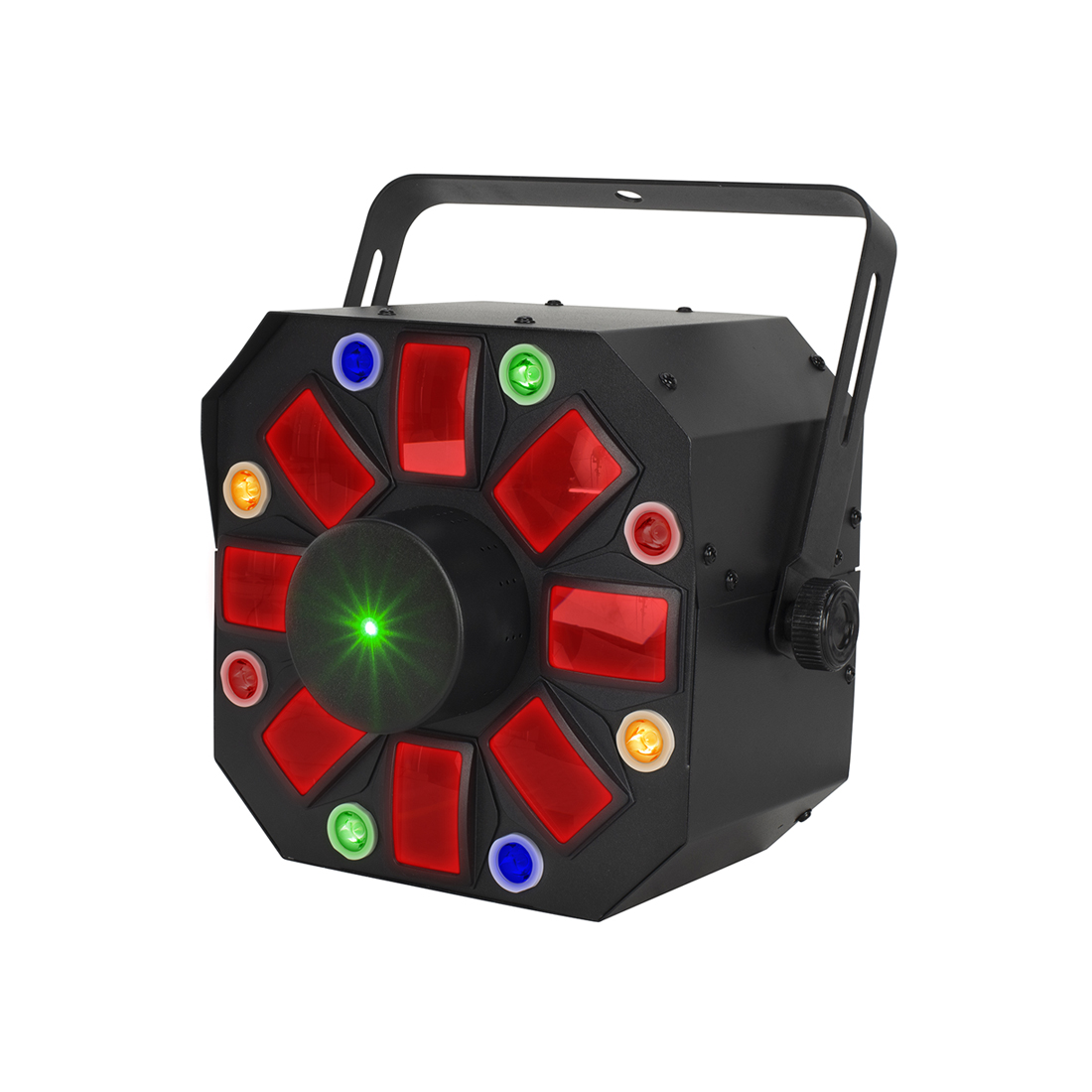 Eliminator Furious Three RG – kombinert DJ- og lyseffekt